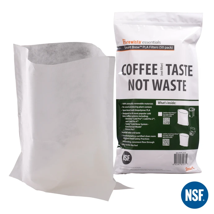 Cold Pro Smart Brew™ PLA Filter - 50 Pack - Brewista